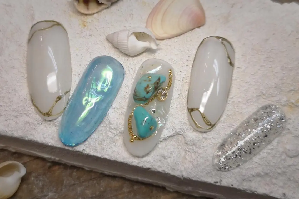 ネイル ハンドネイル nailart ecritのネイルデザイン
