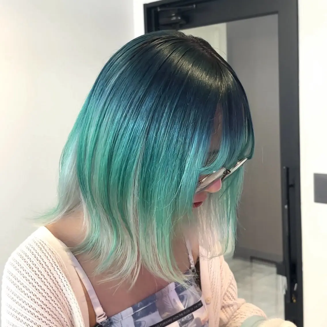 ミディアム カラー ヘアカラー Ren. 🦋デザインカラーのヘアスタイル