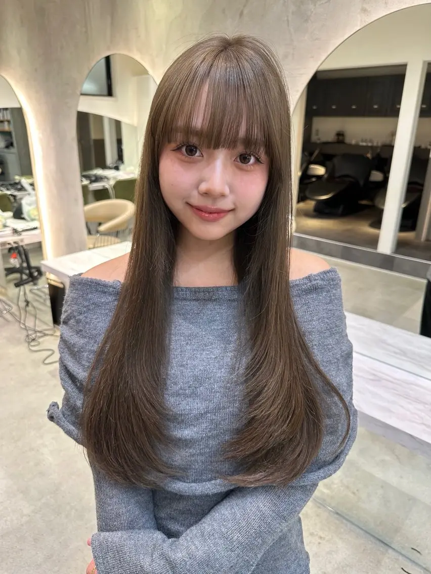 カット+1stepトリートメント🌟超音波アイロン付き！の写真