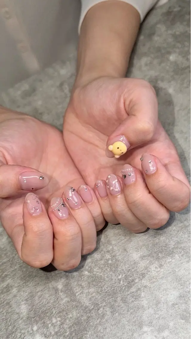 ネイル ハンドネイル ハンドケア shino🌟 痛ネイルのネイルデザイン