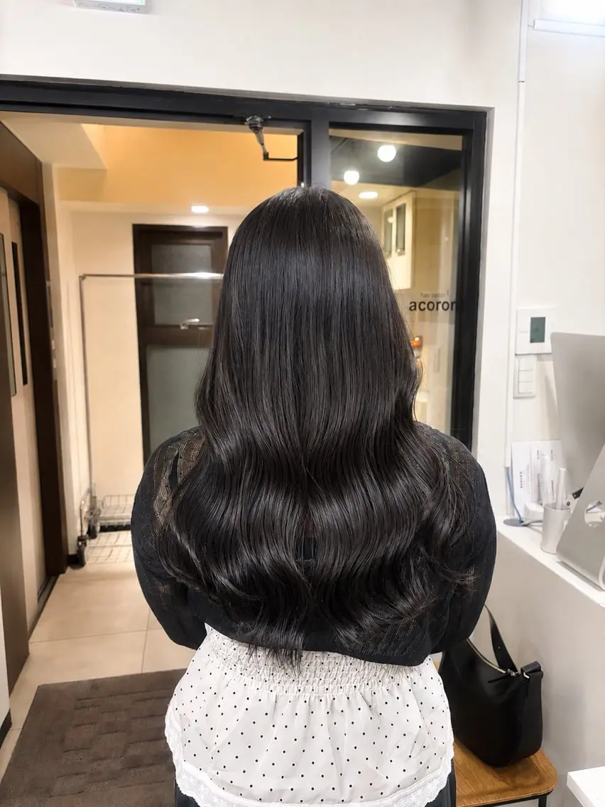 ロング カラー トリートメント ヘアカラー トリートメント 髪質改善/ 艶髪人気/Renaのヘアスタイル