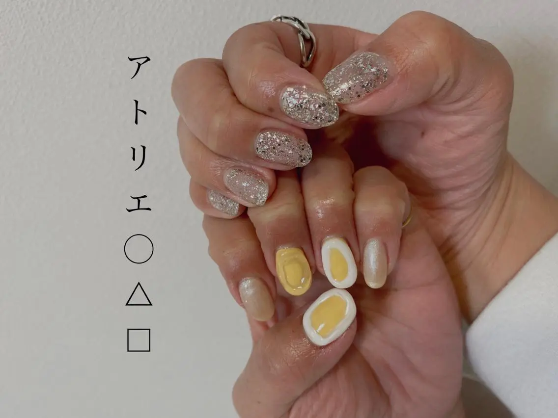 ネイル ハンドネイル アトリエ ○△□のネイルデザイン