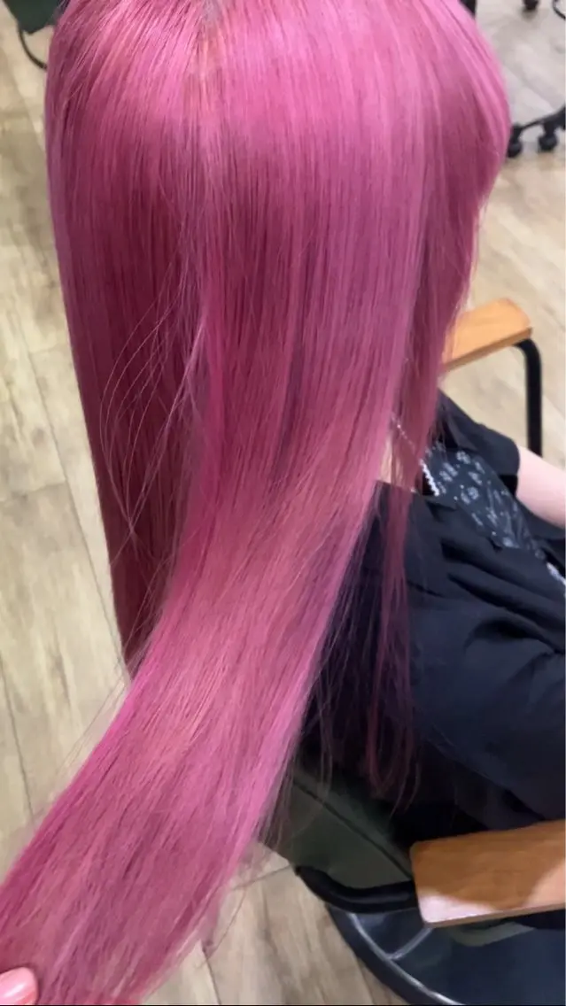 カラー ピンクカラー pifdesign ⭐︎mikikoのヘアスタイル