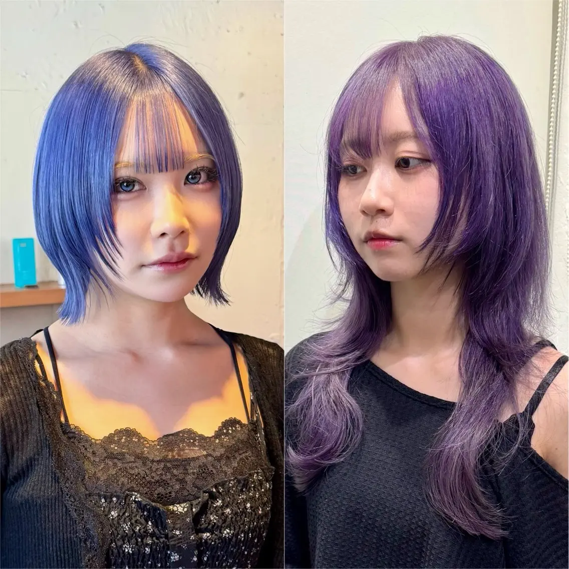 🐺ウルフクーポン🎨ウルフカット+ブリーチ+カラーの写真