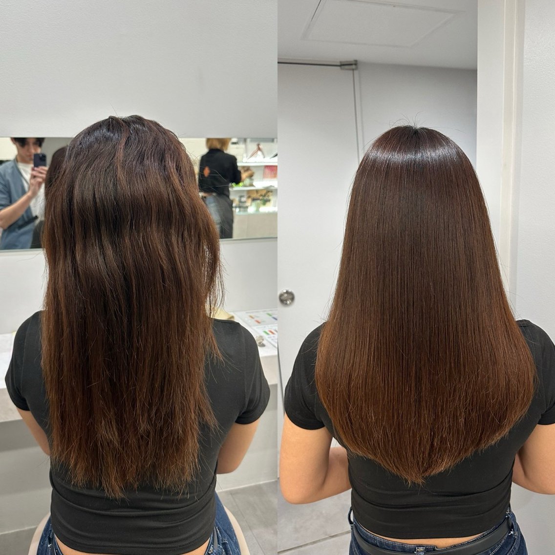 ロング 縮毛矯正 【モデル様募集中】 渡邊 マサキのヘアスタイル