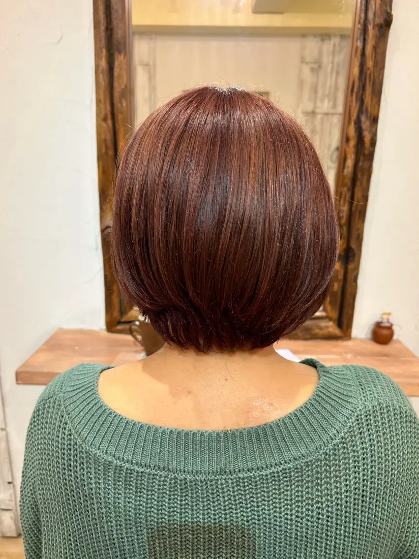 ダブルカラー＋シャンプー＆ブローの写真