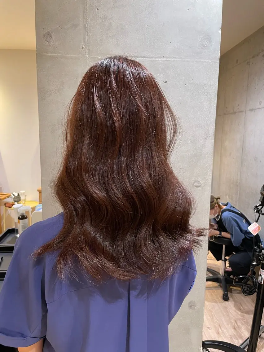 ロング カラー たなか こころ🎀のヘアスタイル