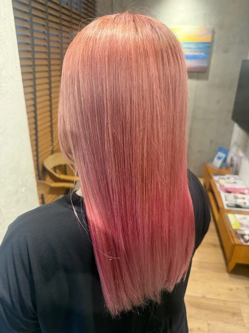 カラー ブリーチ OAKplus＋ モデル募集中のヘアスタイル
