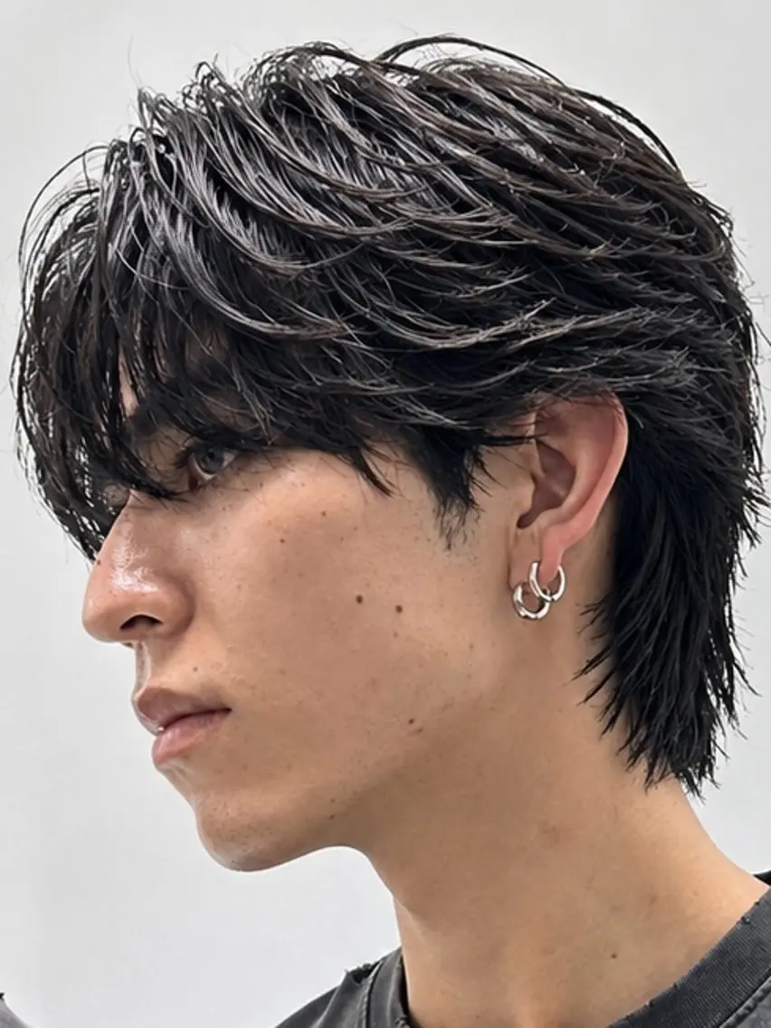 ショート パーマ メンズ 倉持誠也 ショートスタイル特化のヘアスタイル