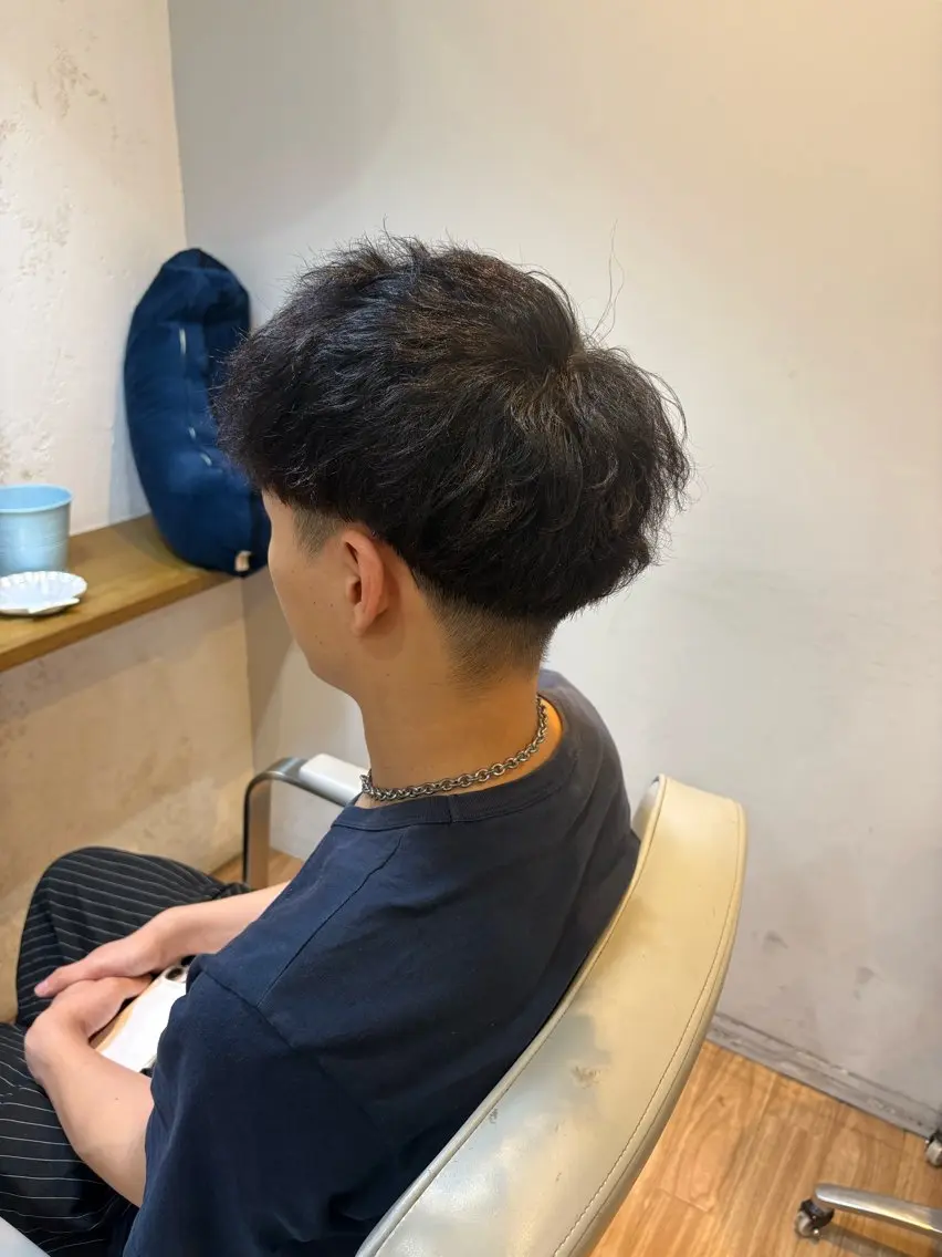 メンズ カット 韓国ヘアー🇰🇷 MIWAのヘアスタイル