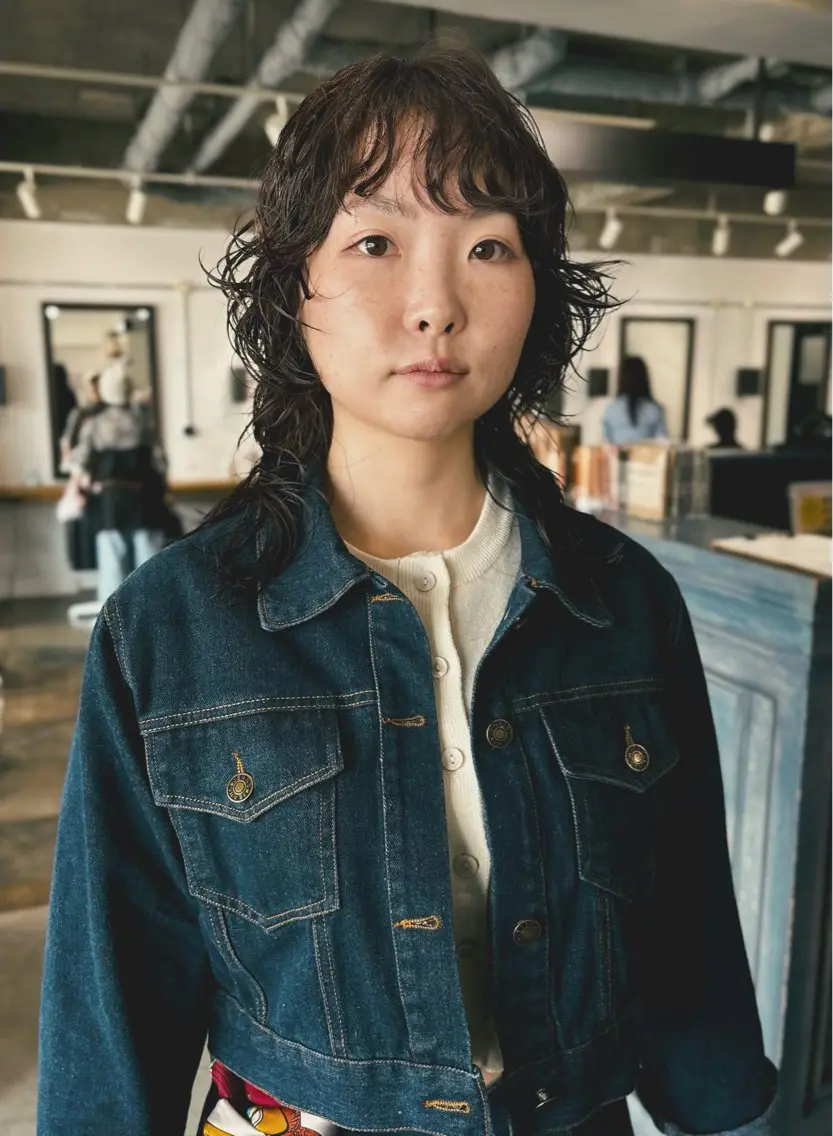 ミディアム パーマ ミディアムパーマ レイヤーカット カット パーマ トリートメント 似合わせカット/ パーマ/藤田和樹のヘアスタイル