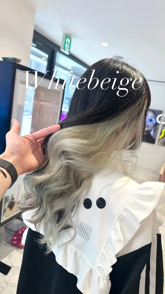セミロング 西影 祐哉のヘアスタイル