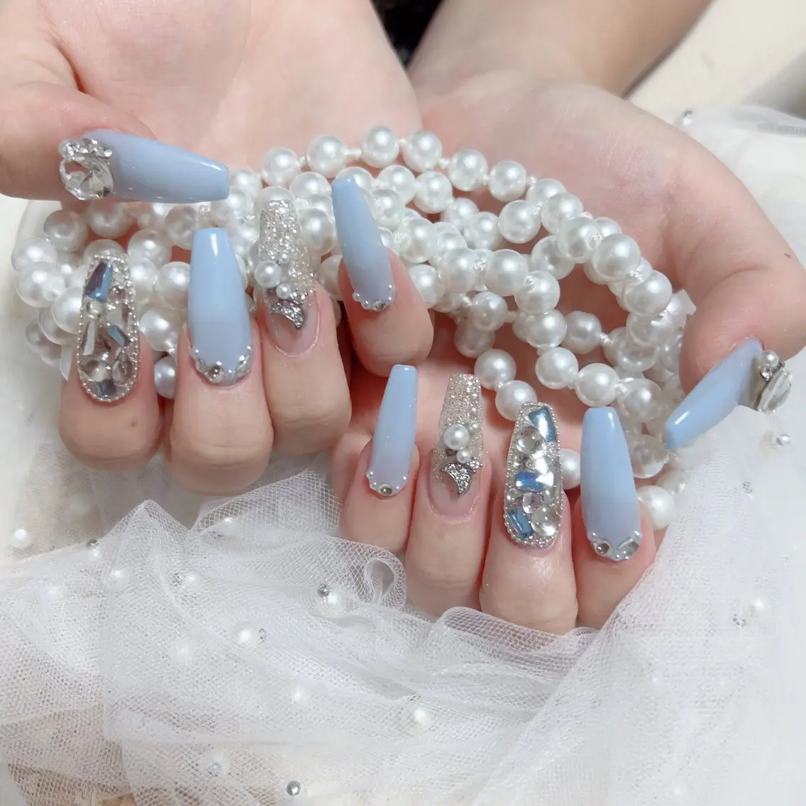ネイル M 🌷Nail 長さだし専門店のネイルデザイン