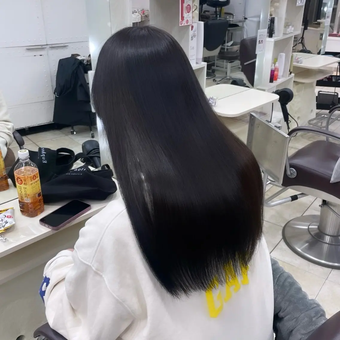 ロング カラー ブリーチ ヘアカラー トリートメント 🐈‍⬛カチモリ/暖 色/𝐌𝐢𝐤𝐮のヘアスタイル
