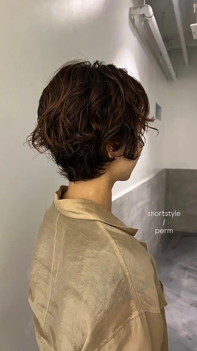 ショート カット 鈴木 三保のヘアスタイル
