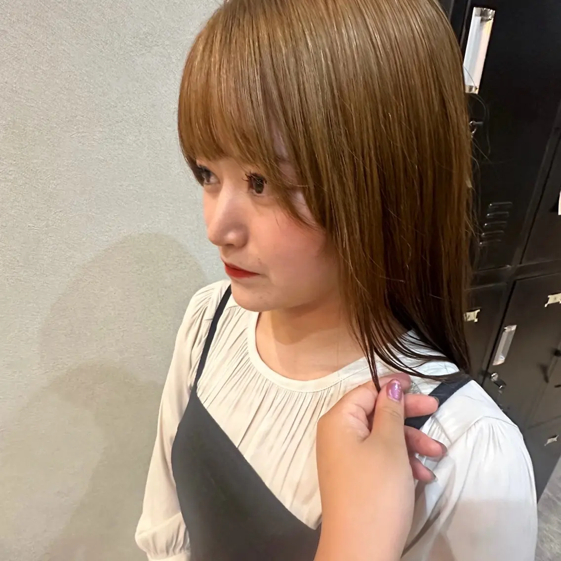 ミディアム カラー 髪質改善 /矢澤涼夏のヘアスタイル