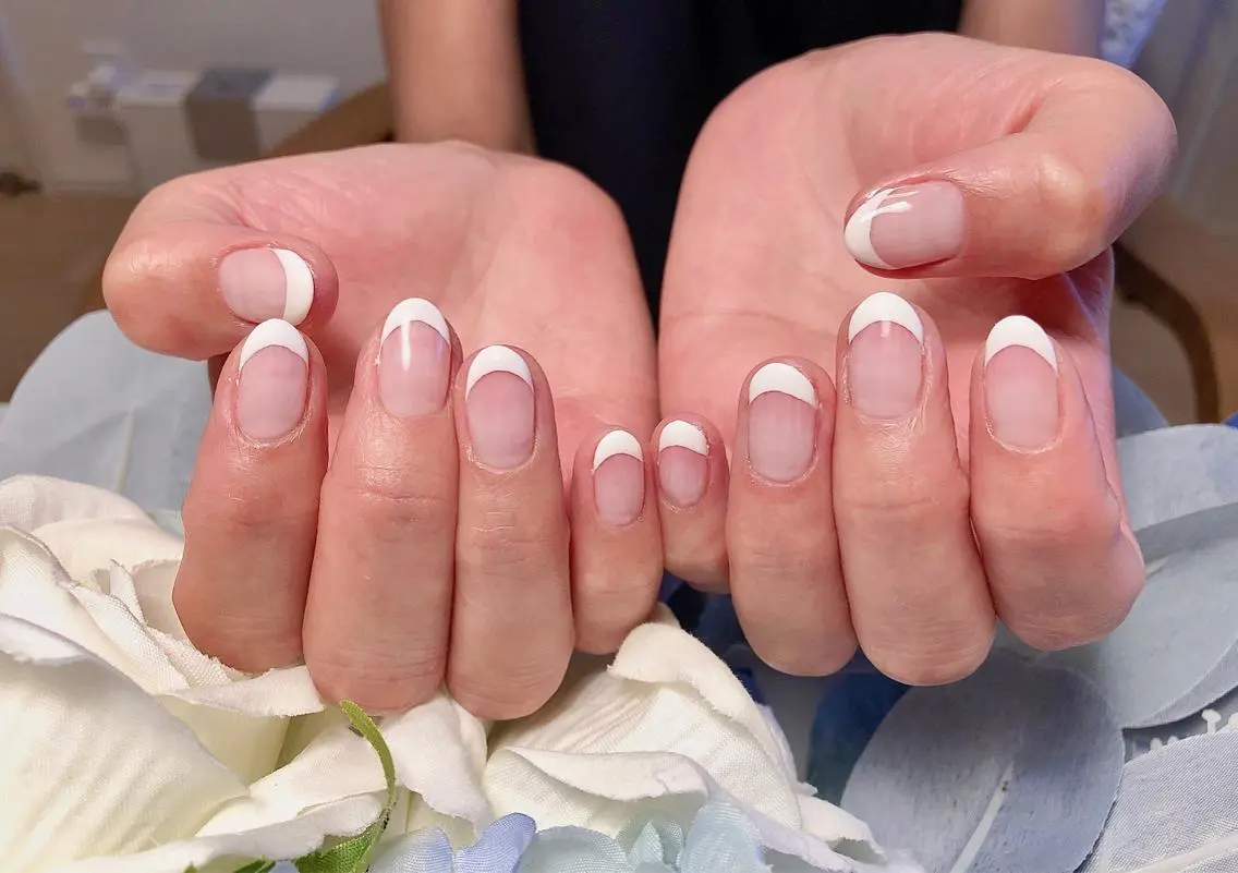 ネイル フレンチネイル 🍭Kiara Nail🍭のネイルデザイン