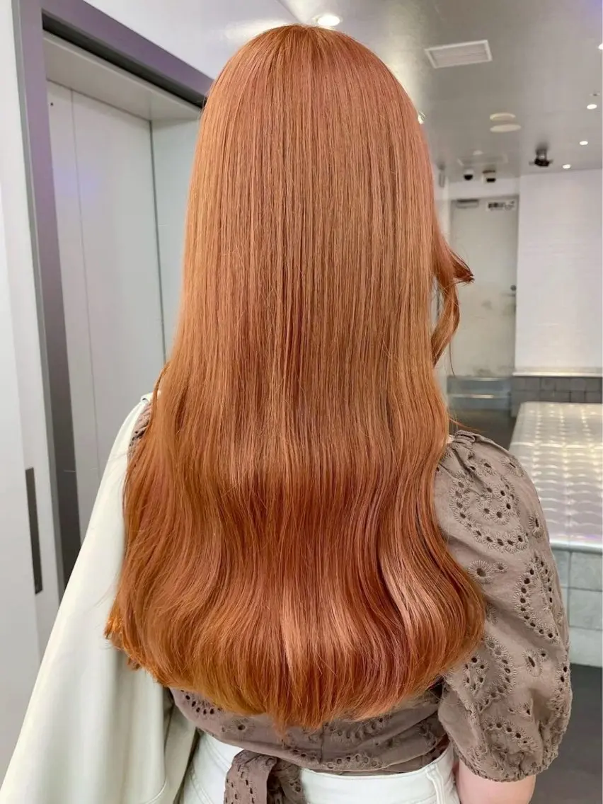 ロング カット ヘアカラー 💖saki /ハイトーン💖のヘアスタイル