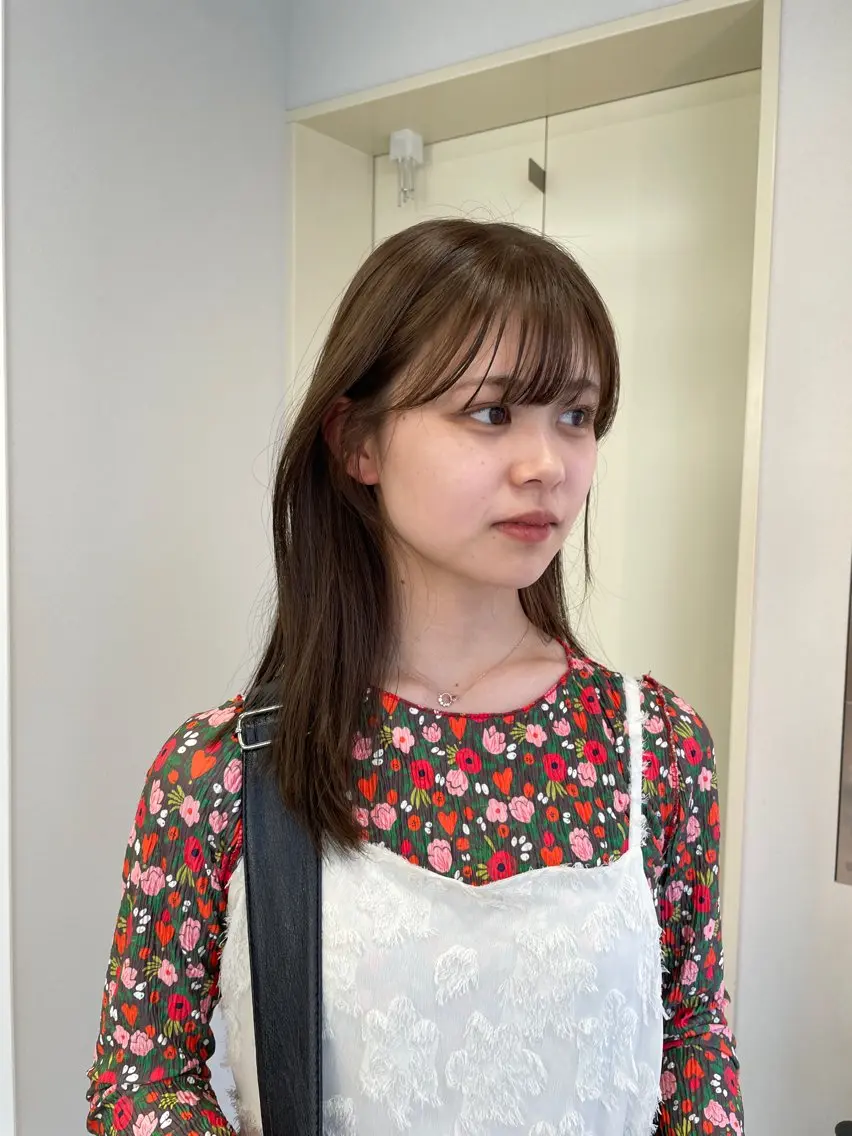 前髪+顔周りカット✂️🎀の写真