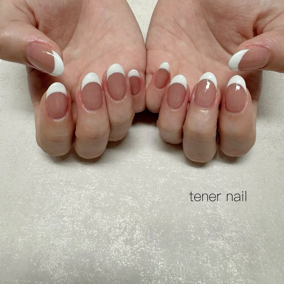ネイル フレンチネイル ハンドネイル テネルネイル tener nailのネイルデザイン