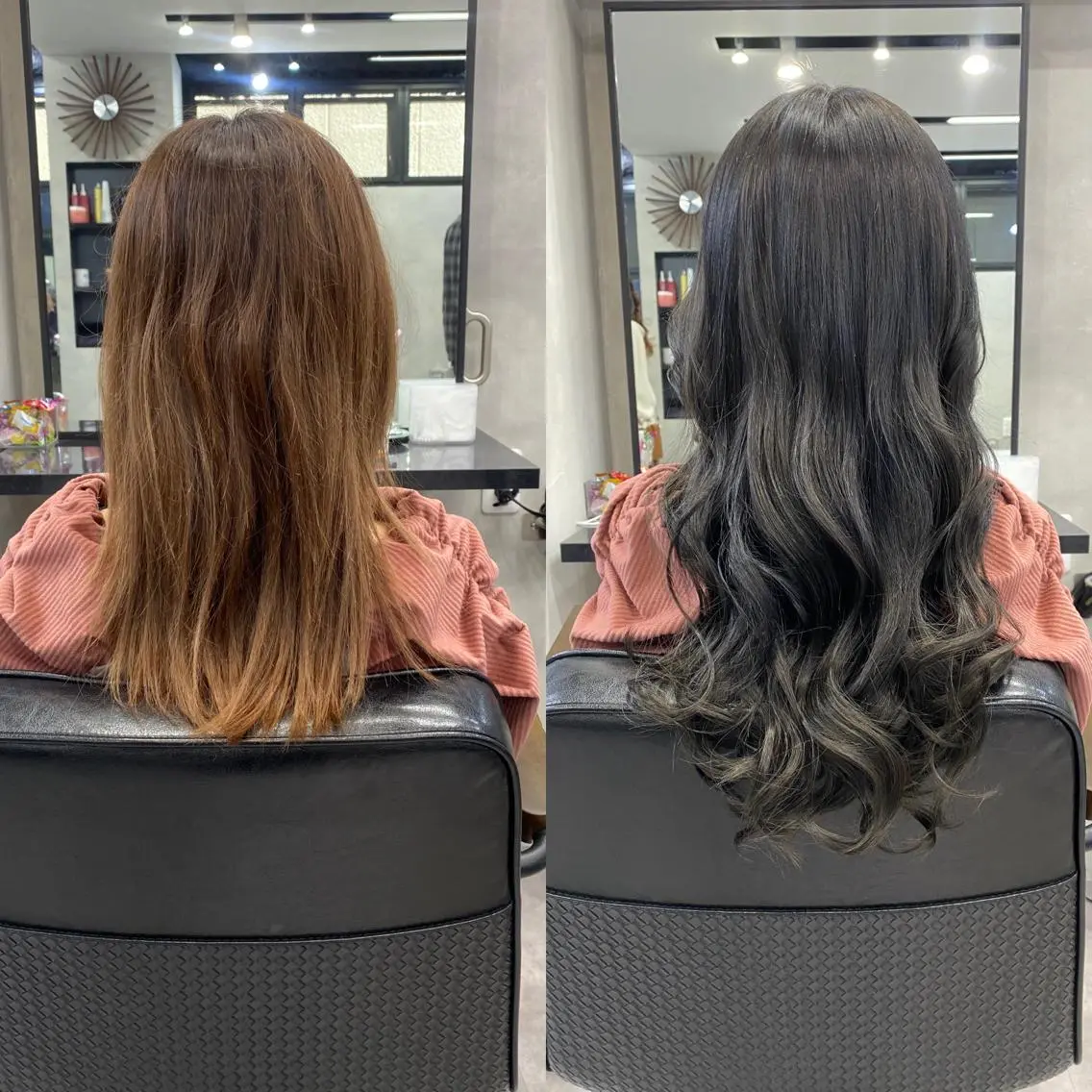 セミロング カラー ヘアアレンジ FAAM Tsuneのヘアスタイル
