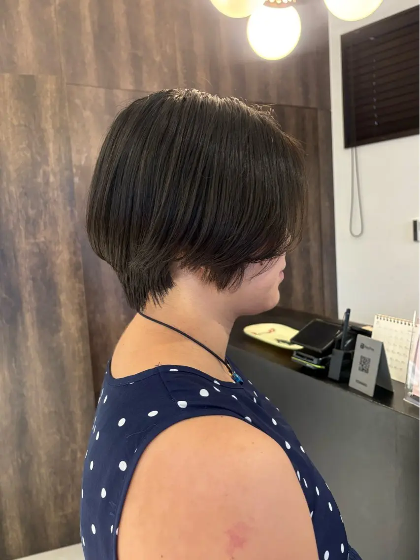 ショート 西野 優夏のヘアスタイル