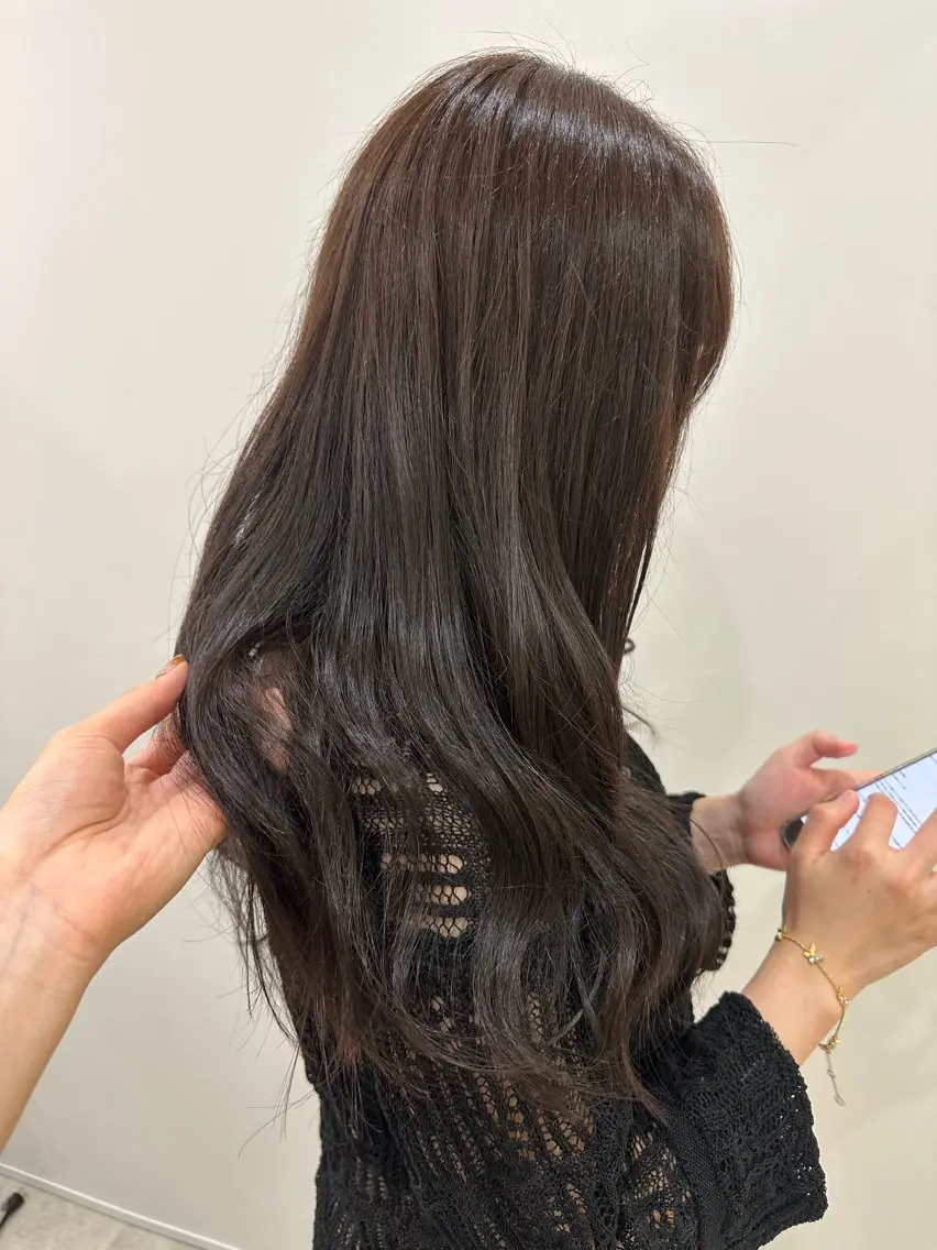 ロング カラー カット ヘアカラー トリートメント レイヤー/ヘアセット 💐nao.のヘアスタイル