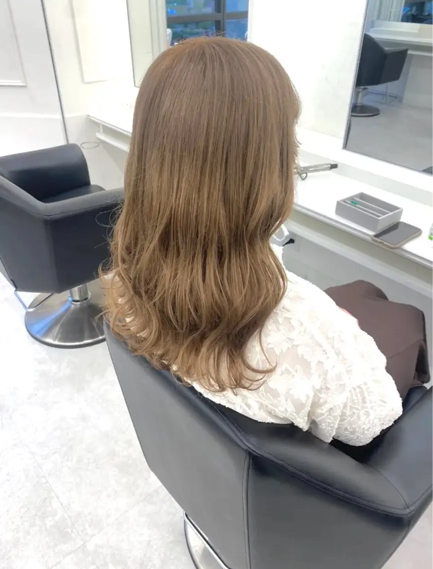 ロング ヘアカラー Parve Mix￤ 石原 響子🧸のヘアスタイル