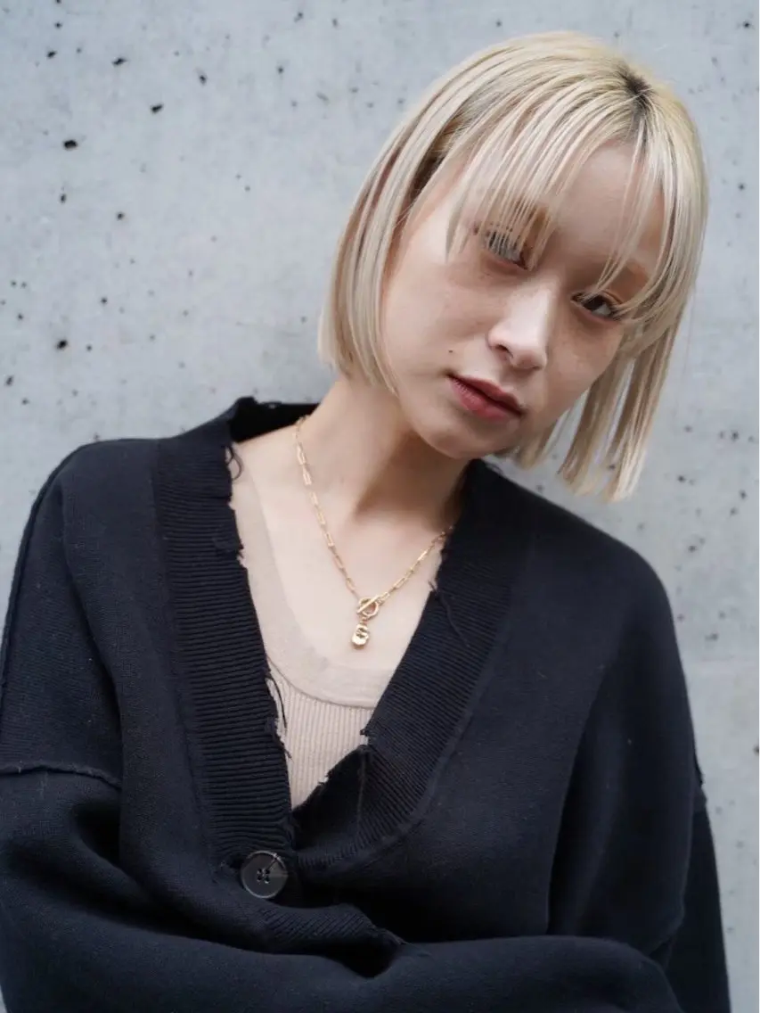 ショート トリートメント 🧊透明感カラー🧊 takuma🧊のヘアスタイル