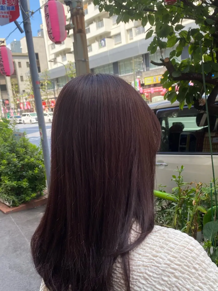 ミディアム カラー ヘアアレンジ 20代〜40代 大塚🌱松原大将のヘアスタイル