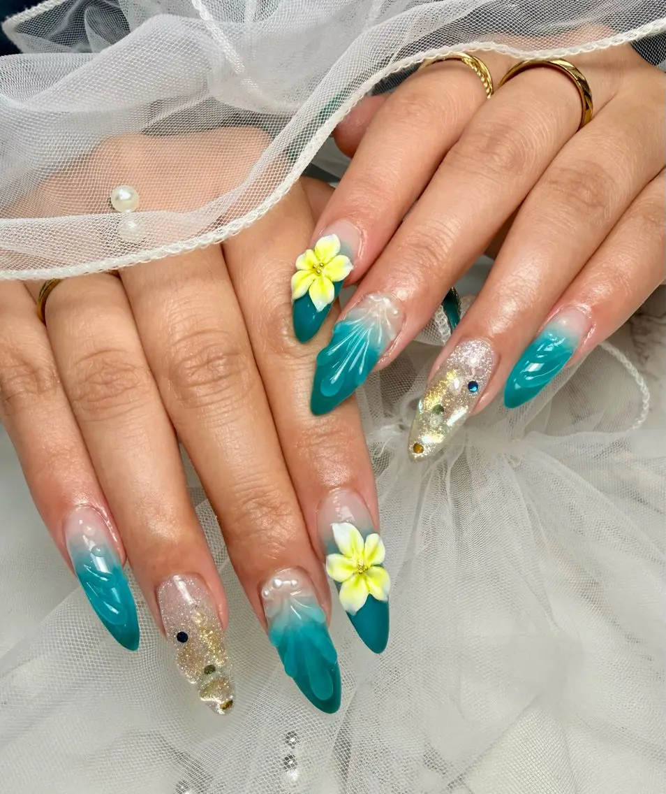 ネイル アニマル柄 アートネイル チークネイル フラッシュネイル フラッシュマグ Mai’s nailのネイルデザイン