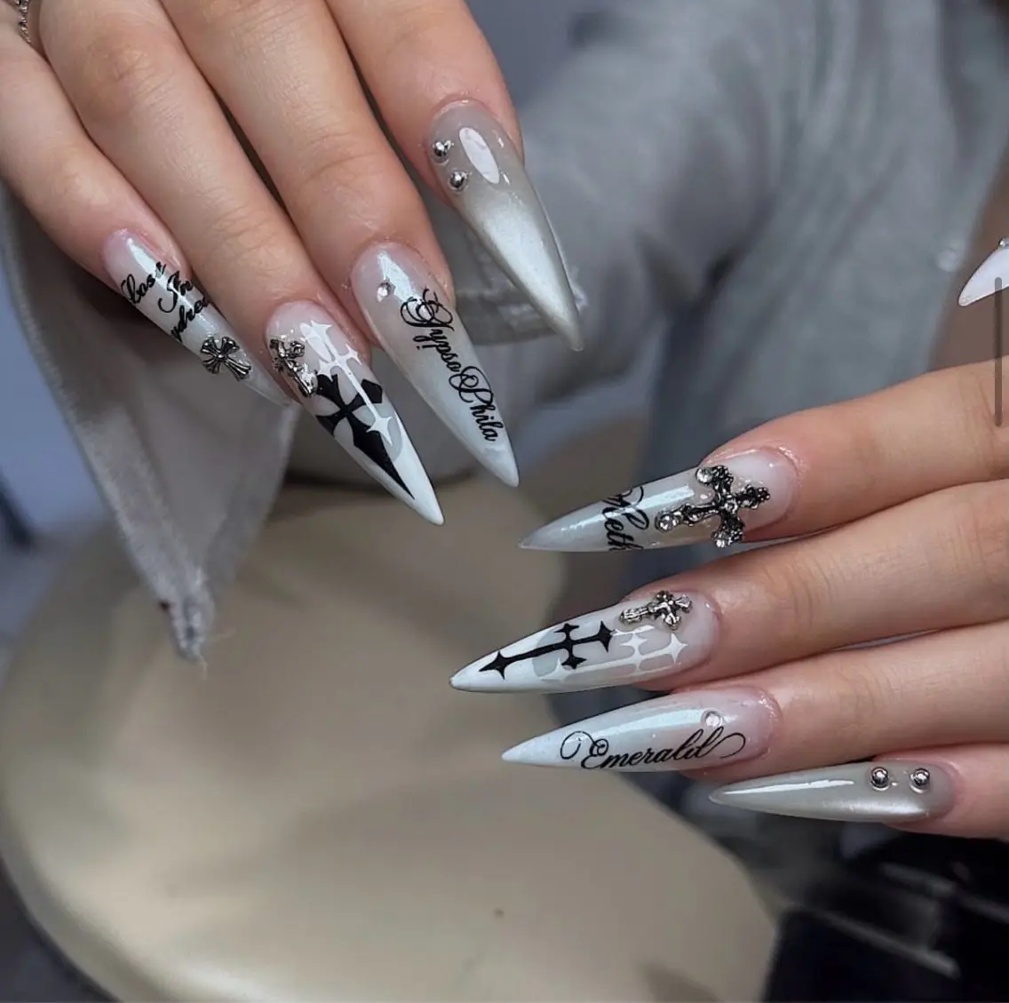ネイル アートネイル 韓国ネイル 持ち込み ワンホンネイル ハンドネイル Lenie Nail Salonのネイルデザイン