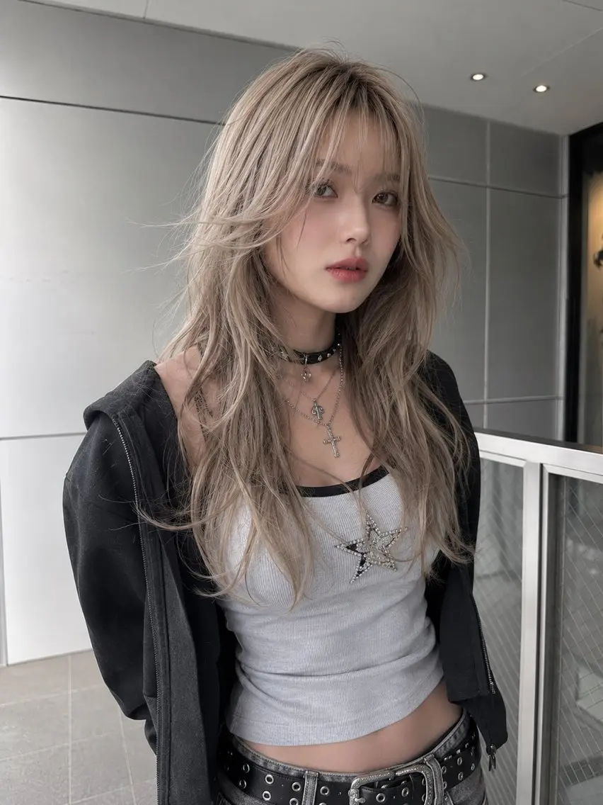 【ハイトーン限定🌟】お出かけ前に👯♀️ヘアセット(コテ巻き,ストレート)の写真