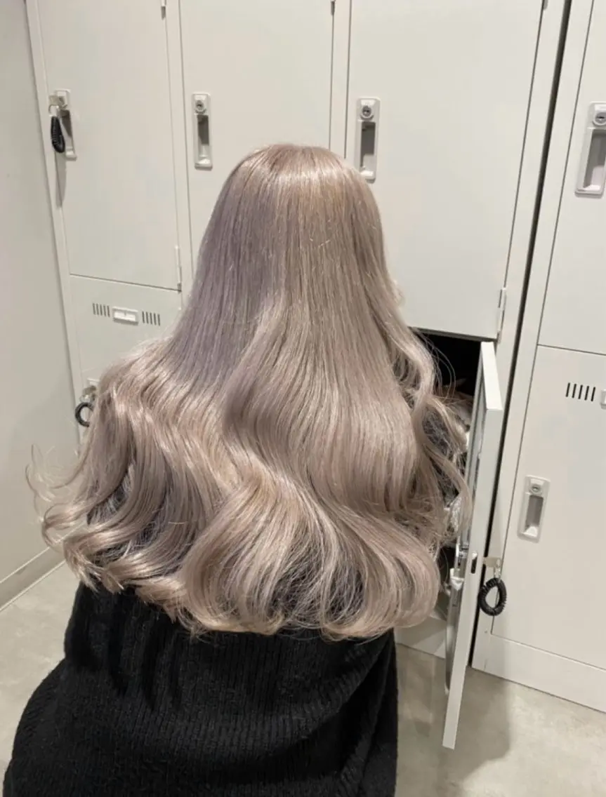 【今だけ🤍】透明感🆙 ケアブリーチ🎀✖️オンカラー🌟〜ケアブリーチでダメージ最小限に〜の写真