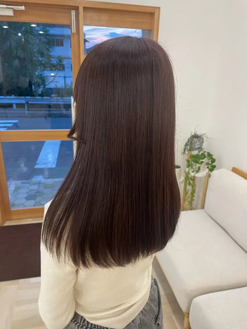 ロング 川下 葉音のヘアスタイル
