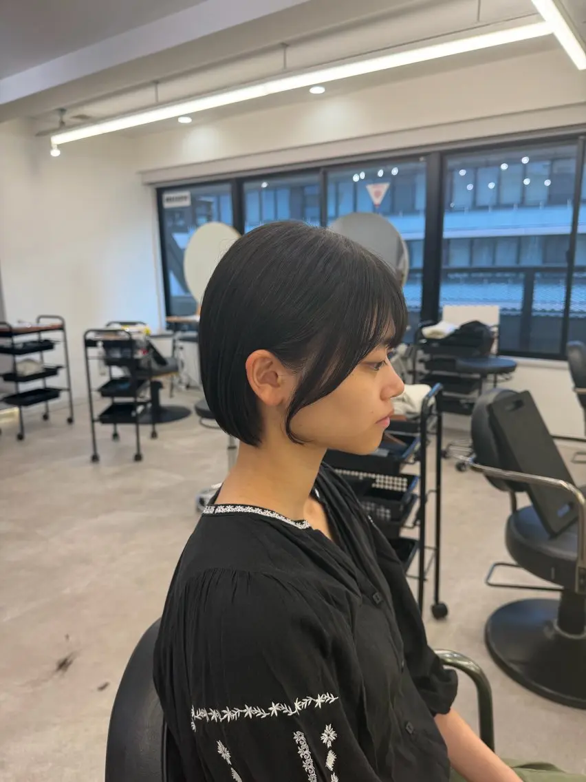 ショート カット 大人可愛いショート/ オシャレボブ田中大貴のヘアスタイル