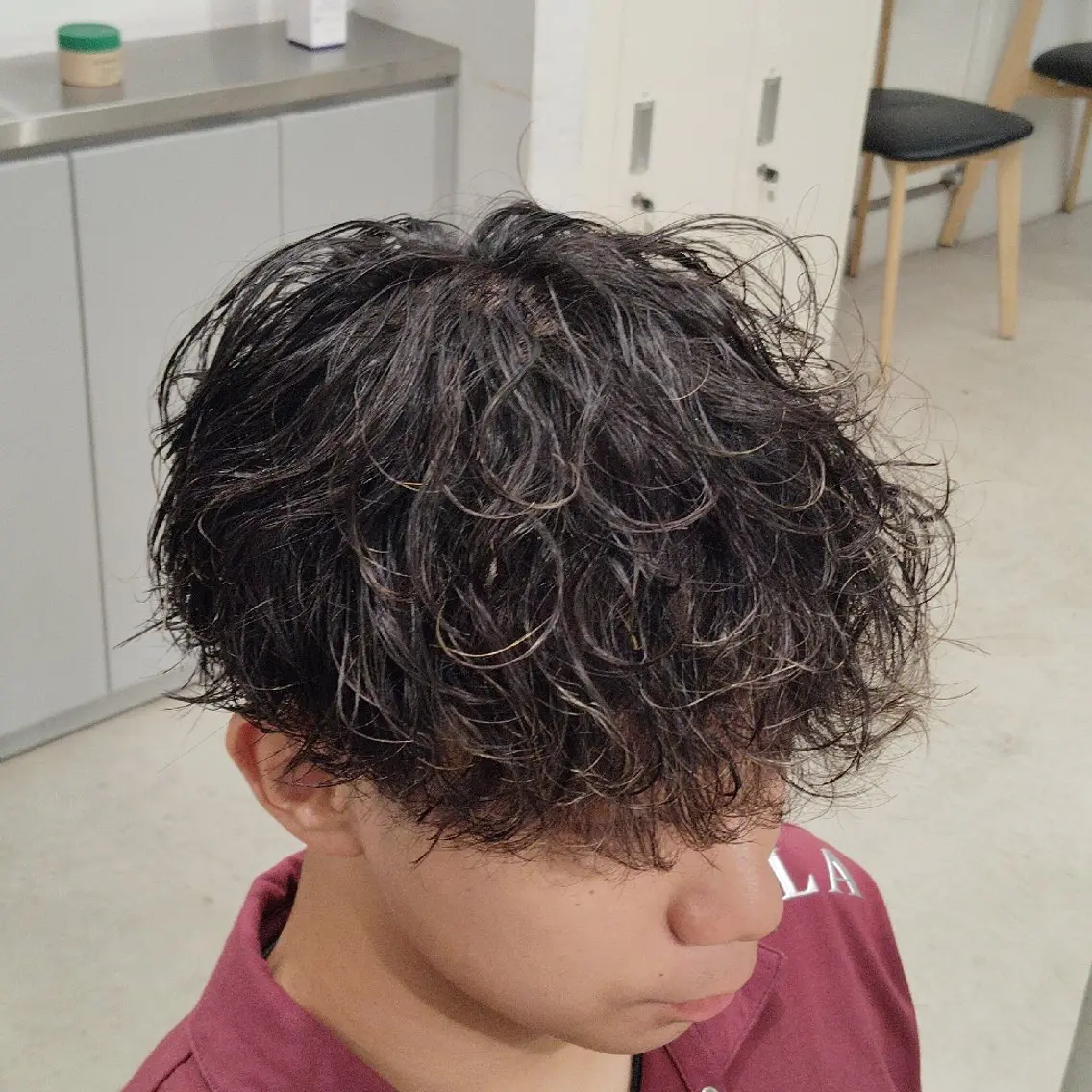 パーマ メンズ メンズパーマ 波巻きパーマ カット パーマ 名古屋のメンズパーマ /fifth/正岡のヘアスタイル