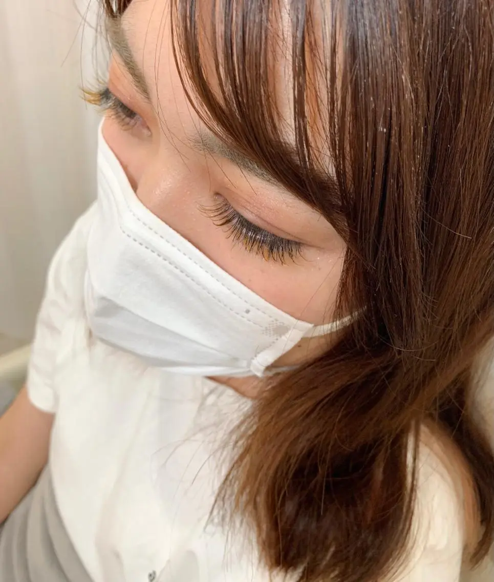 カラーエクステ120本🐰の写真