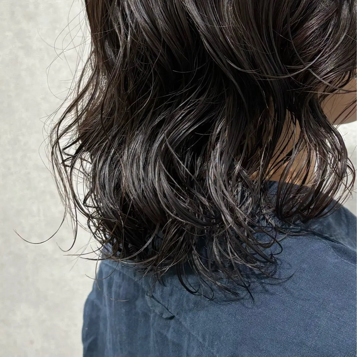 ミディアム パーマ 髪質改善ストレート /暖色カラー🎀🪞のヘアスタイル