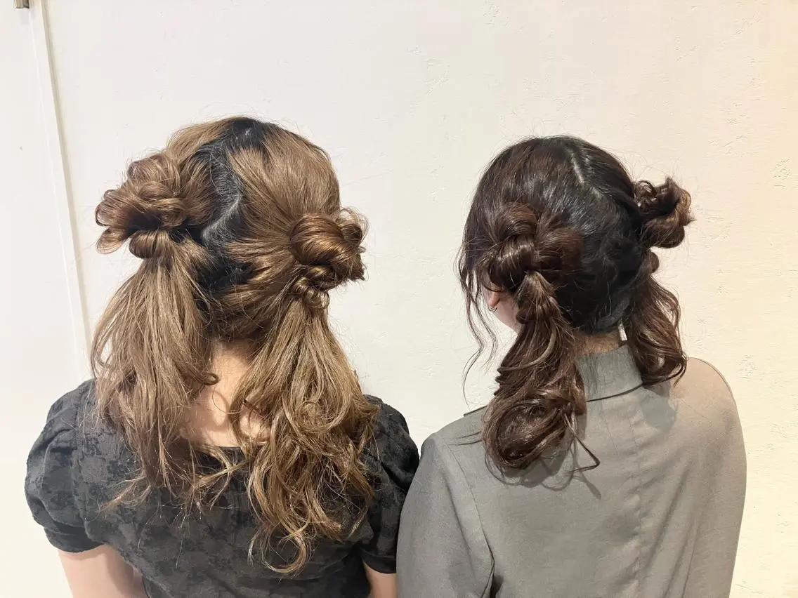 ヘアセット mai /attraのヘアスタイル