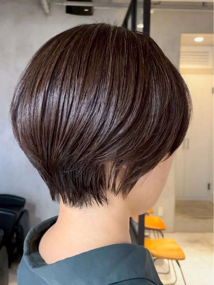 ショート ショートヘア 似合わせひなた🐥 elima調布のヘアスタイル