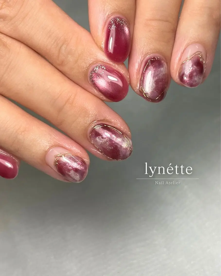 ネイル ニュアンスネイル lynétte 那覇ネイルサロンのネイルデザイン