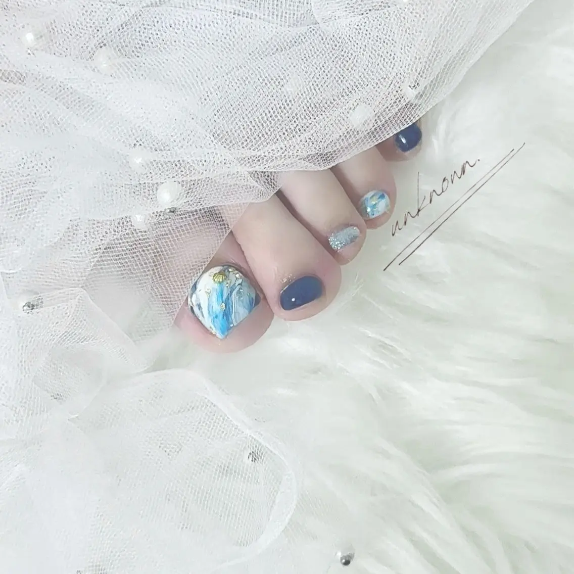 ネイル フットネイル NAiL SALON unknown.のネイルデザイン