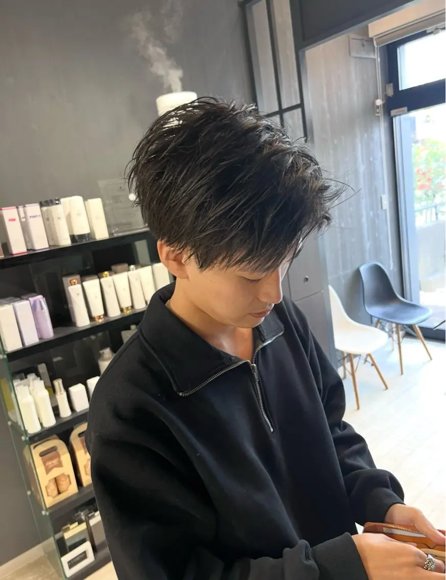 【メンズ人気No.1】カット✂️＋セット解説の写真