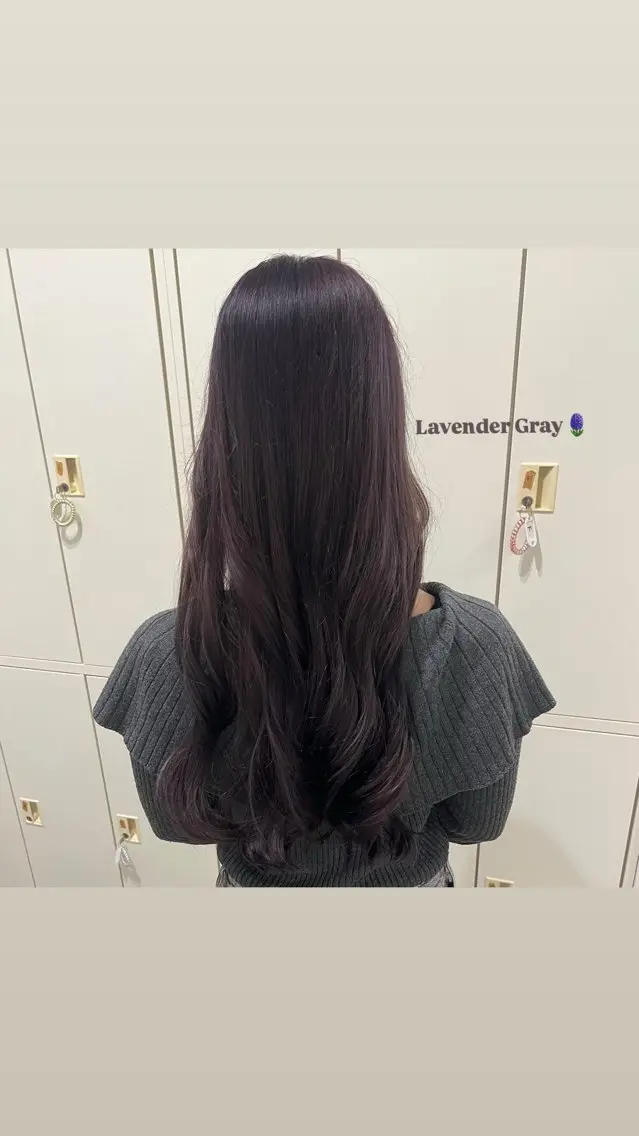 カラー 透明感カラー ダブルカラー だいこく ななかのヘアスタイル