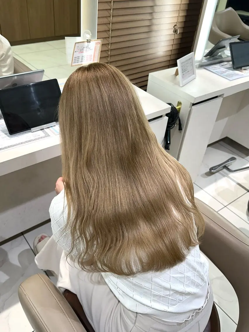 ロング 北島亜弥/髪質改善 /カラーのヘアスタイル
