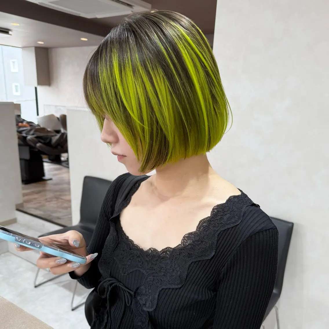 ショート ヘアカラー 🌟色落ちまで綺麗/ ブリーチ/RYO⭐️のヘアスタイル