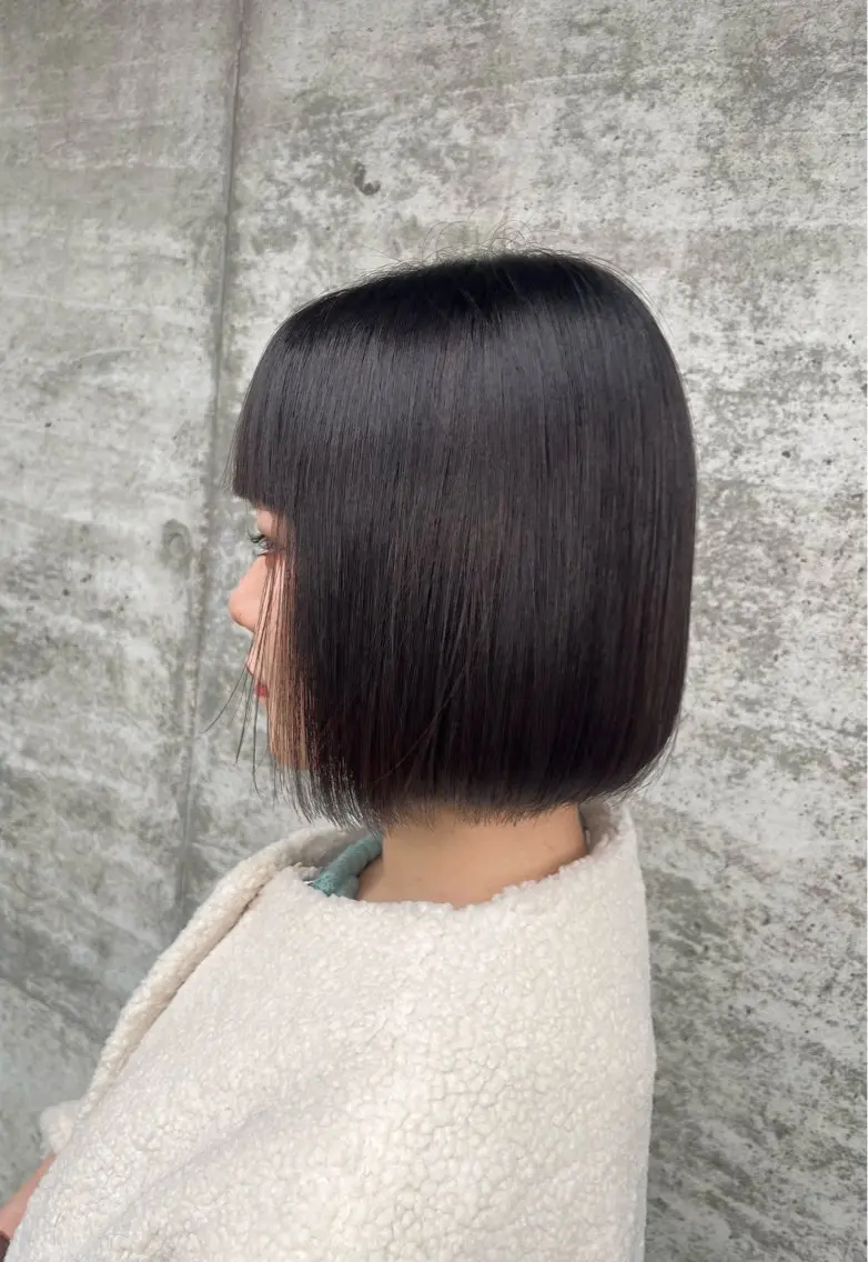 ミディアム ボブ alu yuinaのヘアスタイル