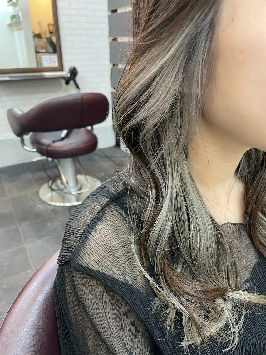 カラー イヤリングカラー 米本 匠のヘアスタイル