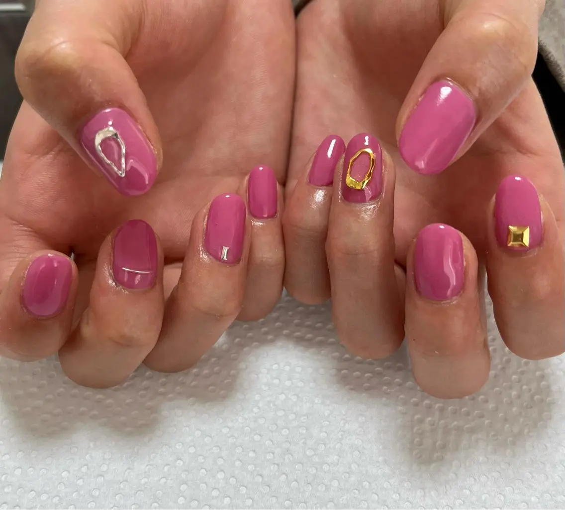 ネイル シンプルネイル nail M&Tのネイルデザイン
